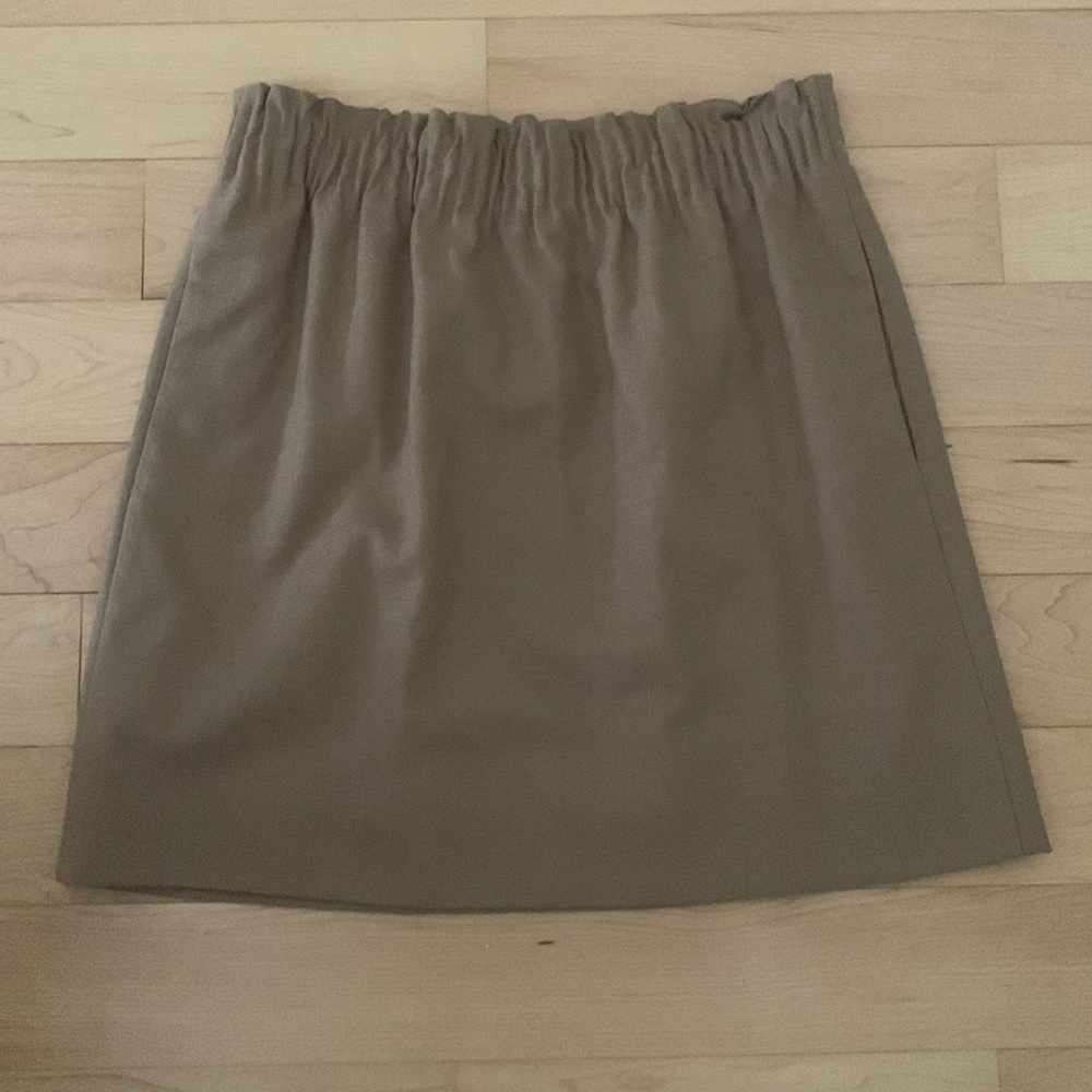 JCREW camel skirt